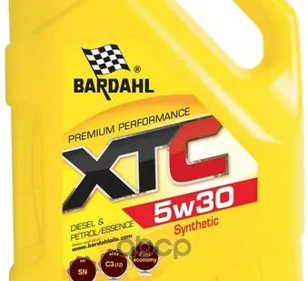 фото Bardahl 5W30 Xtc Sn 5L (Синт. Моторное Масло)