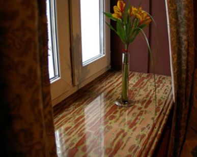 фото Подоконник из мрамора