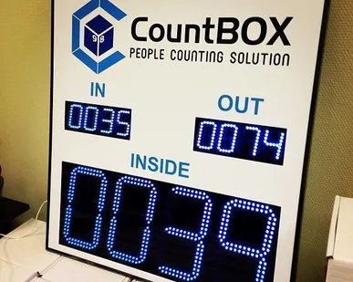 фото CountBOX Табло для катков, стадионов, школ, вокзалов, музеев, парков