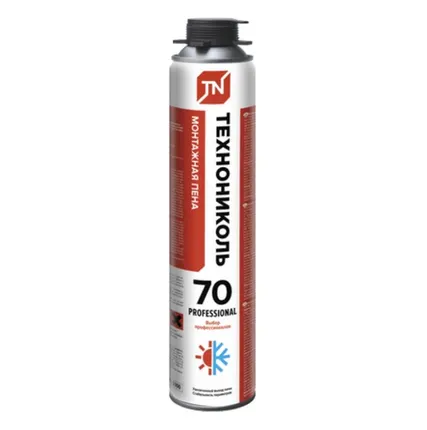 Фото №0 Пена монтажная ТЕХНОНИКОЛЬ 70 PROFESSIONAL всесезонная