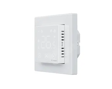 фото Терморегулятор Ридан Clever с Wi-Fi, с комбинацией датчиков, белый, 16А