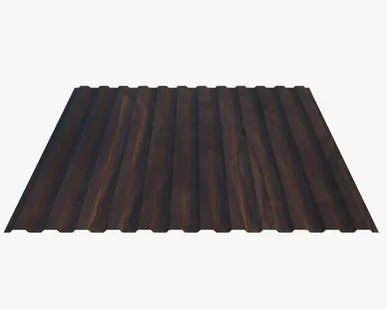 фото Профнастил Н10.40 покрытие 3D орех Россия, эконом, 0.4-0.45 мм