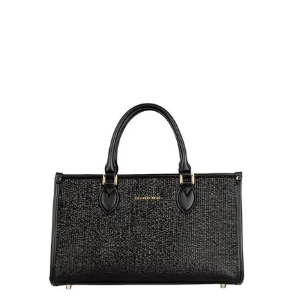 Фото №0 Черная текстурная сумка Мурано на ножках TJ COLLECTION XB 5320024 BLK