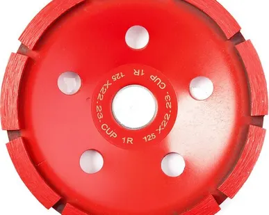 фото Чашка алмазная шлифовальная REDVERG 125мм (900371)