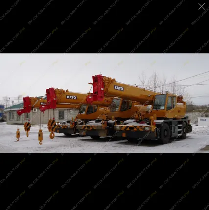Фото №0 Аренда автокрана (автомобильного крана) Kato SR-300L, Тюмень