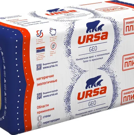 Фото №4 Звукоизоляция URSA Универсальные плиты перекрытий и стен