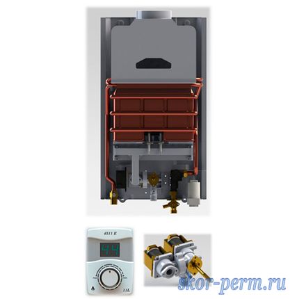 Фото №3 Колонка газовая NEVA-4511E BaltGaz (11 л, 22 кВт)
