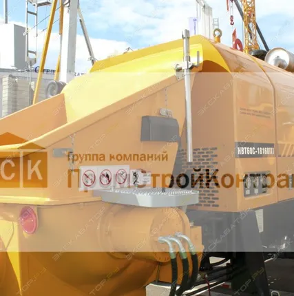 Фото №6 Аренда стационарного бетононасоса Sany HBT60C-1816 III, Нижний Новгород