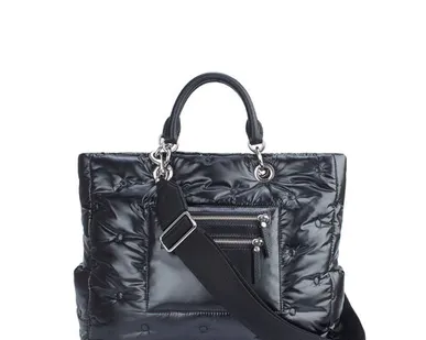 фото Черная сумка из нейлона Флоренция Спорт TJ COLLECTION YT 5481329 BLF