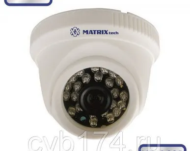 фото Внутренняя AHD видеокамера MATRIX MT-DW960AHD20 с функцией "Hybrid" - AHD/