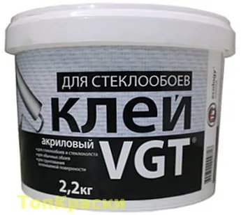 фото Клей для стеклообоев 2.2кг ВГТ
