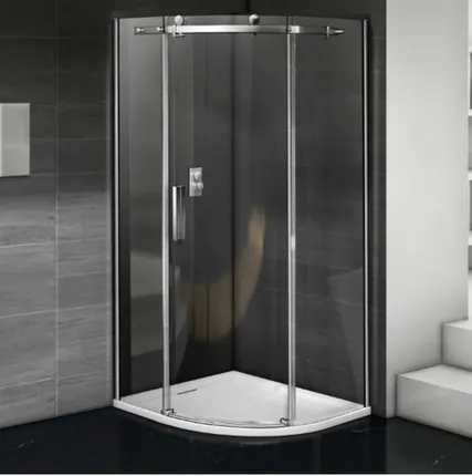 Фото №0 Bas Galaxy R-90-C-CH душевое ограждение 90*90*195