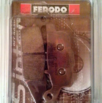 Фото №0 Передние тормозные колодки YAMAHA Grizzly 550 - 700 (левый суппорт) FERODO