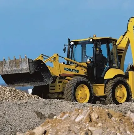 Фото №0 Аренда экскаватора-погрузчика