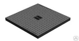 Фото №0 Крышка для дождеприёмника Gidrolica Point ДП-40.40 пластиковая