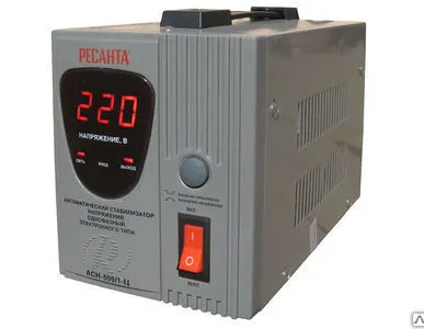 фото Стабилизатор напряжения РЕСАНТА АСН-500/1-Ц 500Вт