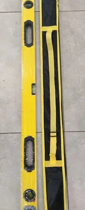 Фото №0 Уровень 1000мм желтый (чехол) магнитный