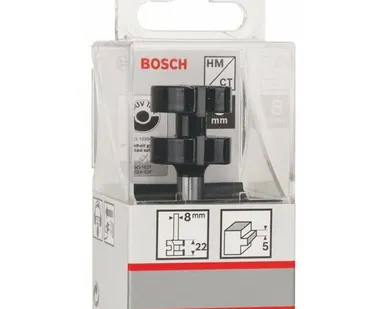 фото Фреза Bosch HM гребневая гребень 5мм. цанга 8мм. 2608628353