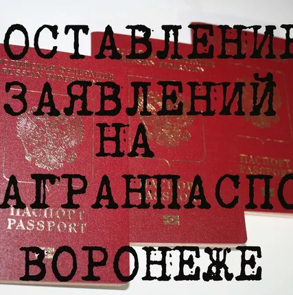 Фото №0 Составление заявлений на выдачу загранпаспорта