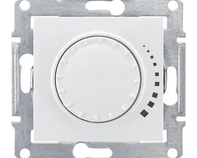 фото Механизм светорегулятора СП Sedna 60-500Вт нажим. бел. SchE SDN2200521