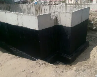 фото Гидроизоляция  мастикой