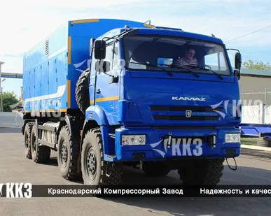 фото Инертизация емкостей при проведении работ с помощью азотных компрессорных станций