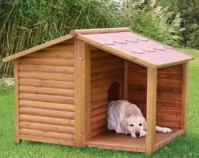 фото Собачьи будки и вольеры