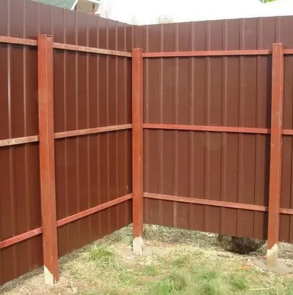 Фото №0 Монтаж забора в Иркутсе