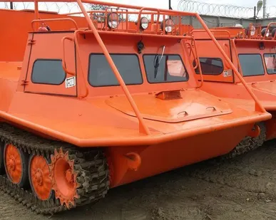фото Болотоходы МТЛБ (КТМ-10г), ГАЗ 73М