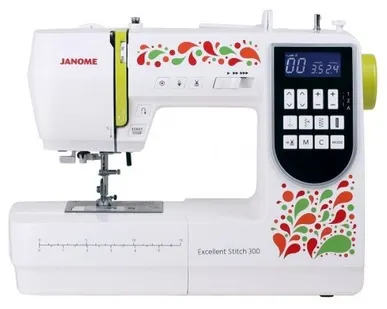 фото Швейная машина Janome Excellent Stitch 300 (ES 300), белый