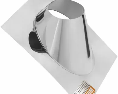 фото Крышная разделка угловая (430/0,5) Ф160 Феррум