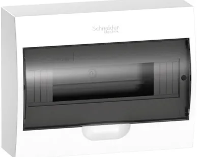 фото Бокс ОП EASY9 навесн. с прозр. дверью 1ряд 12мод. SchE EZ9E112S2SRU