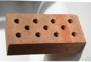 Фото №0 Кирпич Одинарный М100 (пуст 8%, 11 сквозных отверстий) г. Гуково