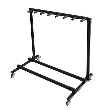 Фото №0 Стойка для 7 гитар Flatsons FL-17L на колесиках - Flatsons