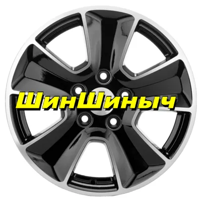 Фото №0 6,5x16/5x114,3 ET50 D66,1 KHW1601 (Renault/Nissan) Black-FP