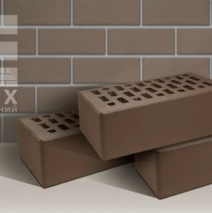 Фото №0 TEREX (Товарково) Кирпич лицевой керамический TEREX 1.4НФ Мокко 250x120x88