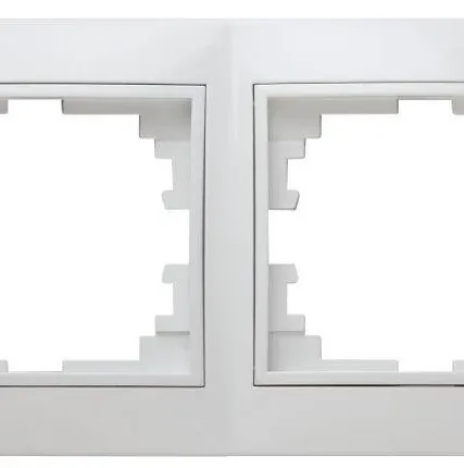 Фото №1 Рамка 2-м СП Plano 1-502-01 гор. бел. Intro Б0027625