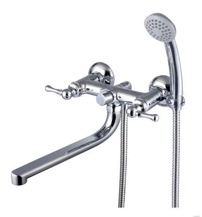 Фото №0 Смеситель универсальный с плос. изл. 250 мм, с аксессуарами, хром LM1312C