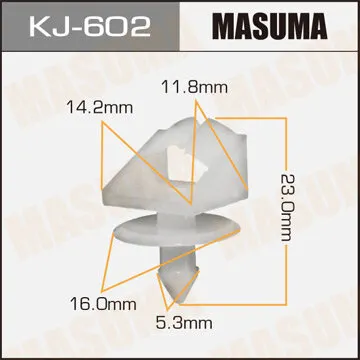Фото №0 Клипсы Masuma KJ602
