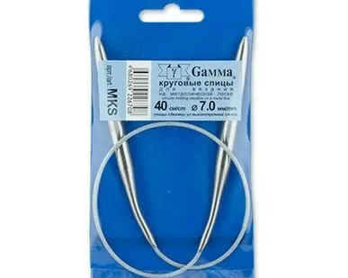 фото круговые MKS металл d 7.0 мм 40 см на металл.леске GAMMA