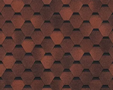 фото ТЕХНОНИКОЛЬ SHINGLAS гибкая черепица ОПТИМА СОНАТА красный (3,0м2/уп.)