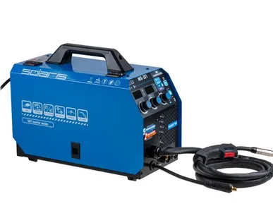 фото Сварочный полуавтомат Solaris MIG-201, MIG / SPOT / FLUX / MMA / TIG, 130 А, регулировка индуктивности