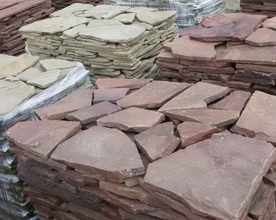 фото Дикий камень (обработанный, необработанный) пластушка галтованная