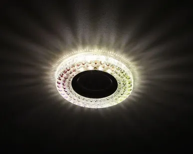 фото Светильник DK LD15 SL RGB/WH декор cо светодиодной подсветкой MR16 мультиколор ЭРА Б0028081