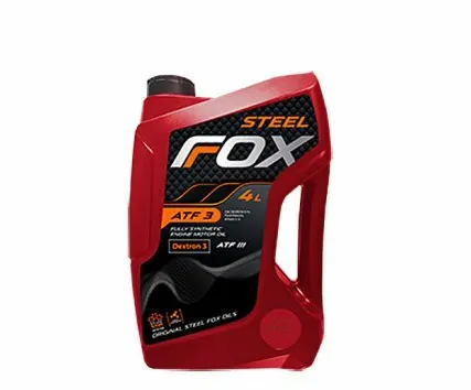 Фото №0 Трансмиссионное масло Steel FOX ATF III 1л