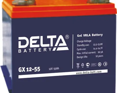 фото Аккумулятор DELTA GX 12-55 Xpert