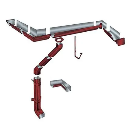 Фото №2 Держатель трубы 76х102 (на кирпич), оцинковка