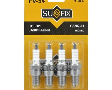 фото Свеча Зажигания (Nickel) SUFIX арт. FV54