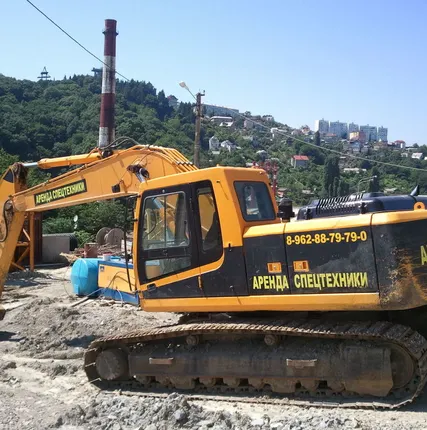 Фото №0 Аренда экскаватора