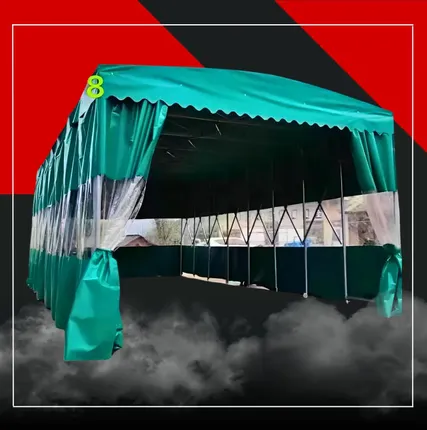 Фото №0 Тентовый мобильный ангар на колёсах SL 6